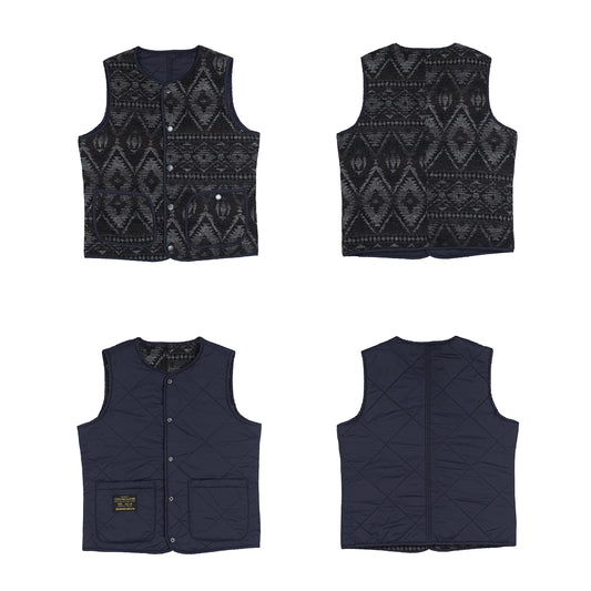 Reversible Quilted Padded Vest