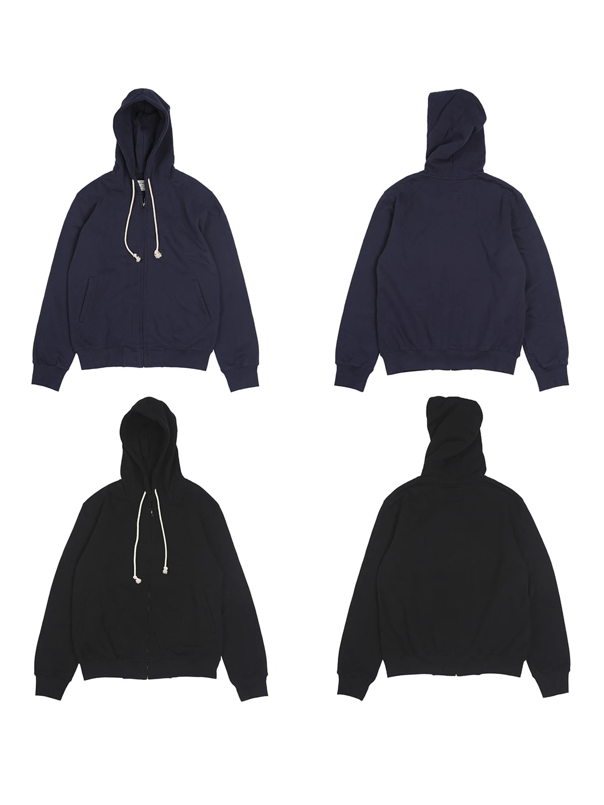 French Terry Zip Hoodie