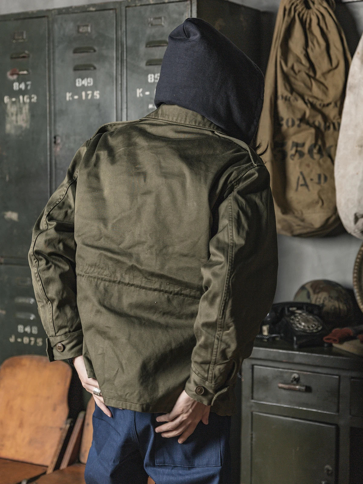 Cotton Sateen M-43 Jacket