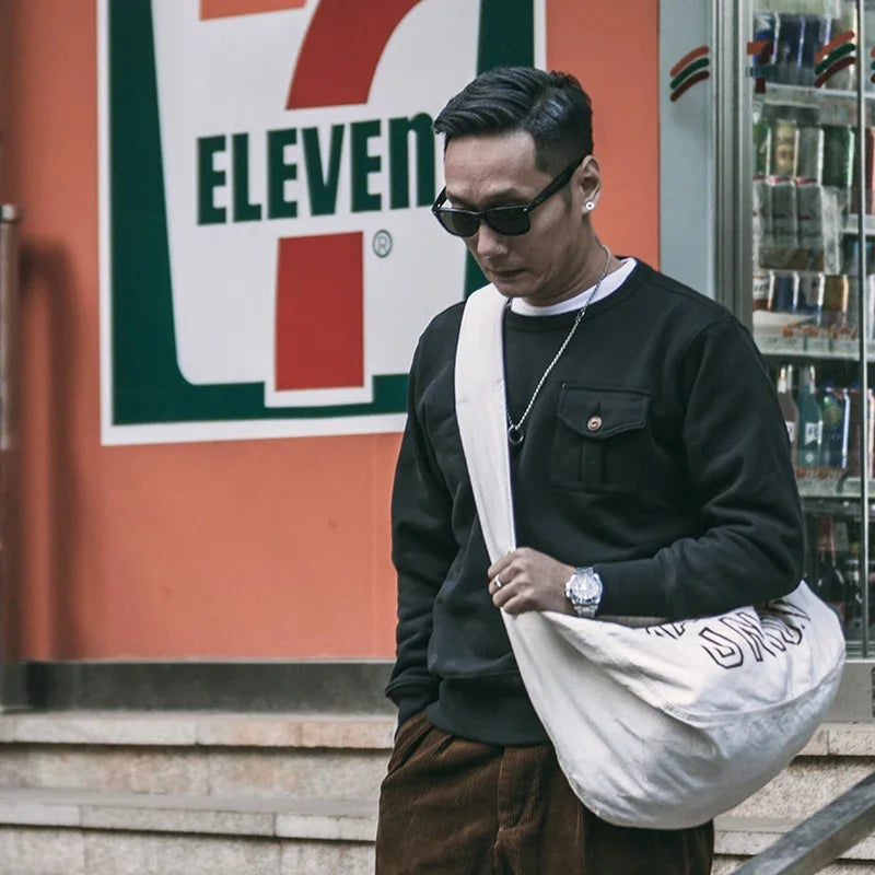 French Terry Pocket Sweatshirt