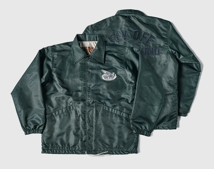 Lined Nylon Rider Jacket