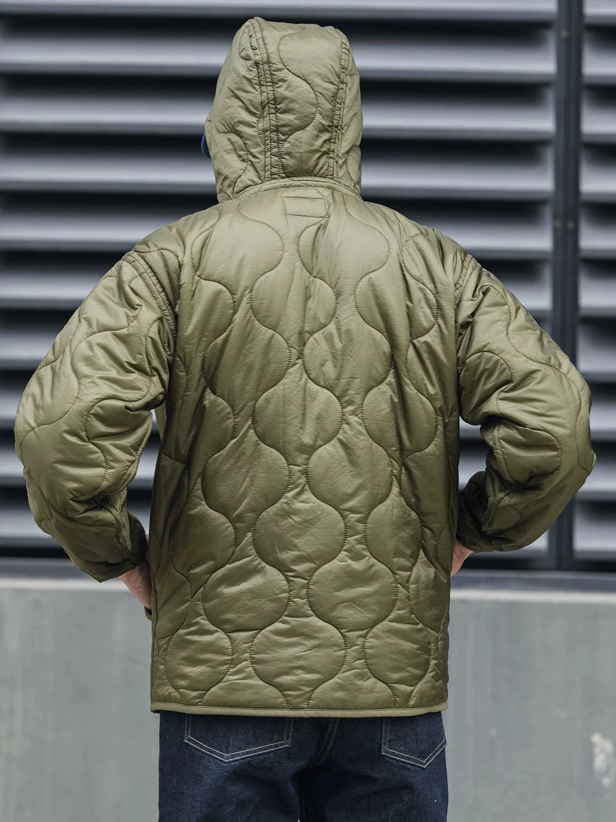Hooded Quilted Liner Jacket