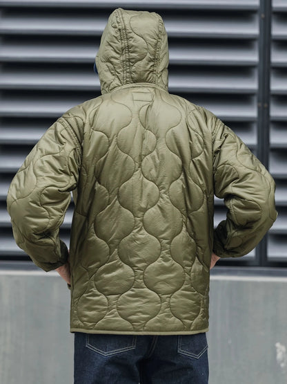 Hooded Quilted Liner Jacket