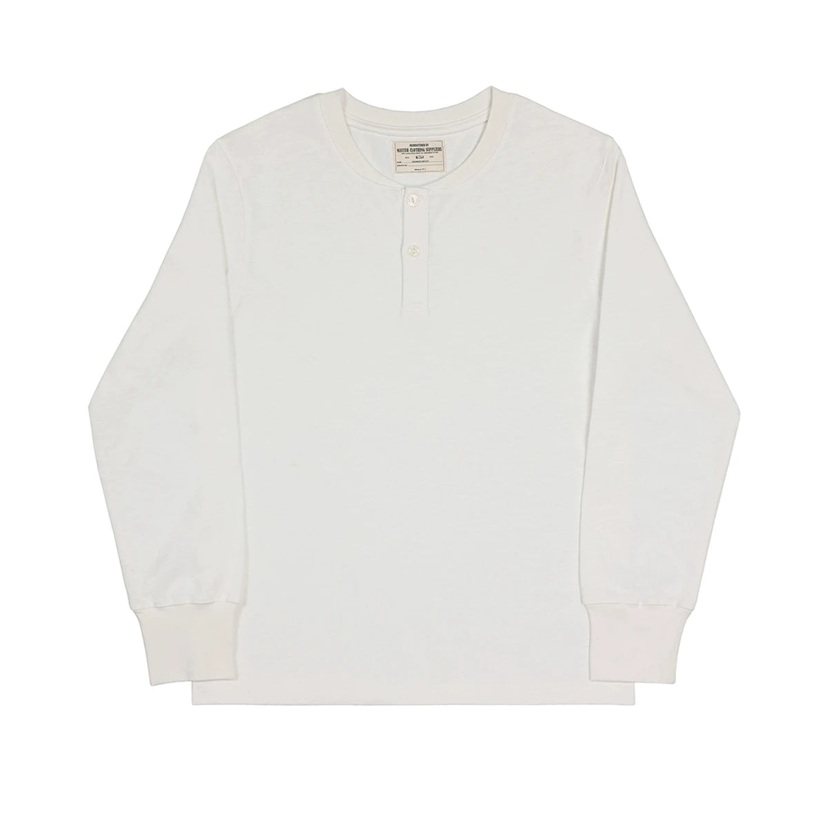 Slub Cotton Henley Shirt