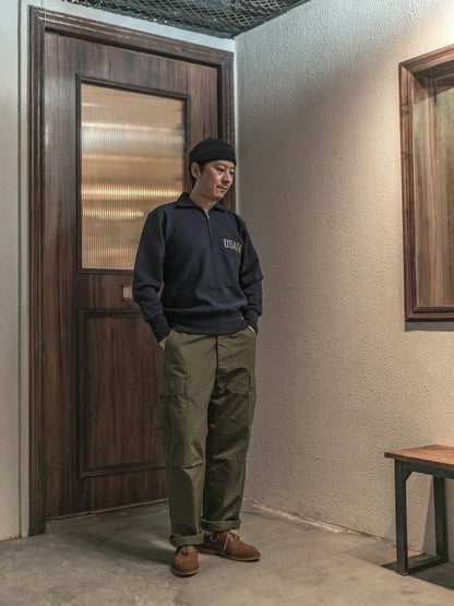 French Terry Quarter Zip Sweatshirt