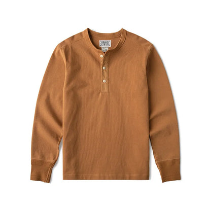 Heavyweight Long Sleeve Henley