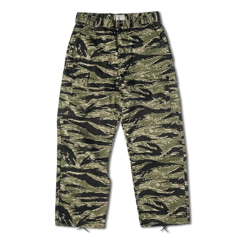 Tiger Stripe Cargo Pants