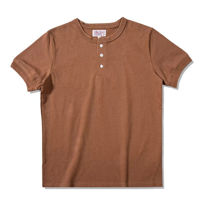 Heavyweight Short Sleeve Henley