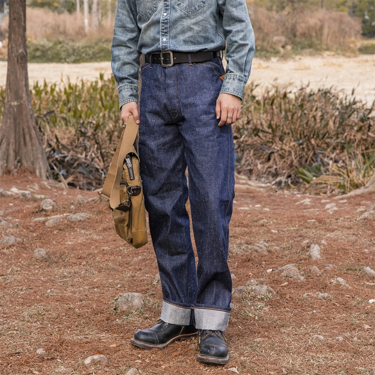 Neppy Denim Selvedge Overalls
