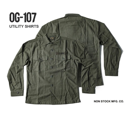 OG-107 Cotton Sateen Overshirt