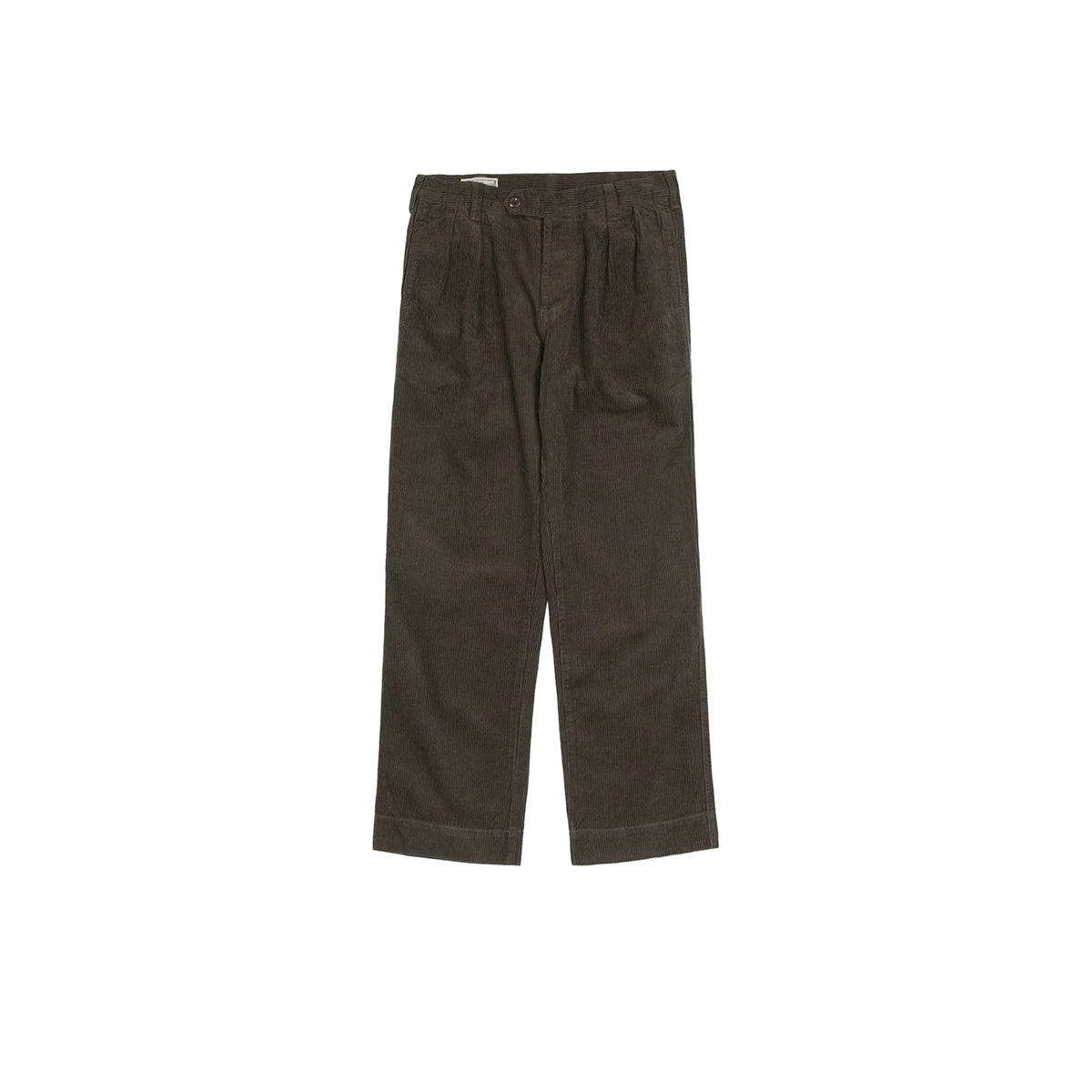 Corduroy Double Pleat Trousers