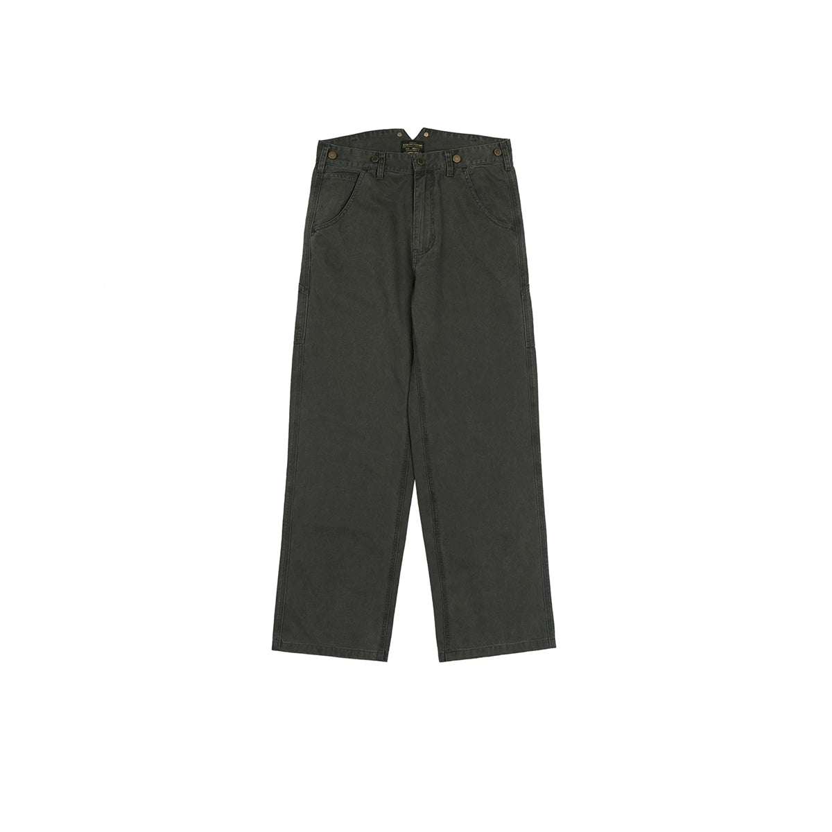 Washed Canvas Railroad Pants