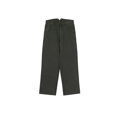 Washed Canvas Railroad Pants