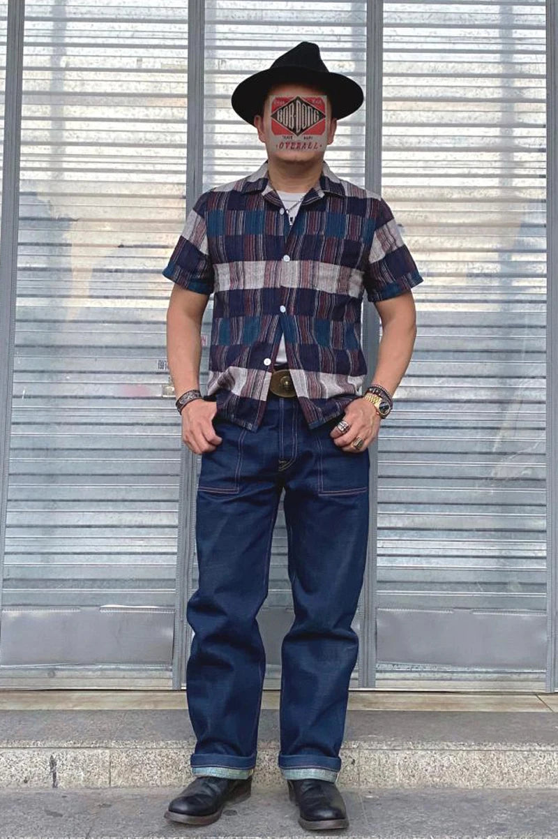 Rainbow Stripe Camp Shirt