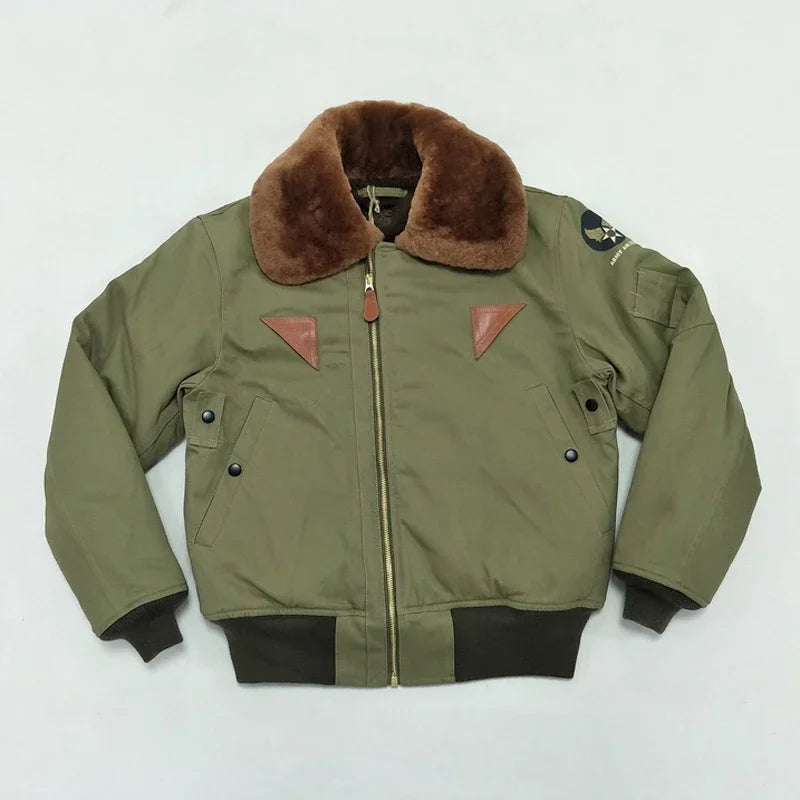 Wool Lined B-15A Flying Jacket