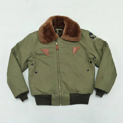 Wool Lined B-15A Flying Jacket
