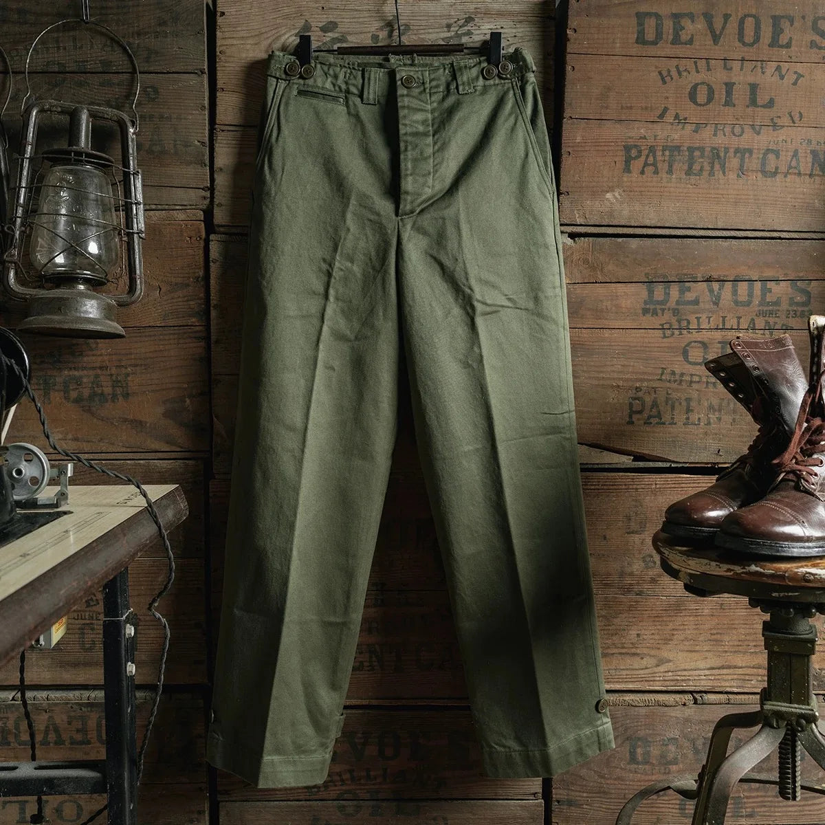 Cotton Sateen Field Pants