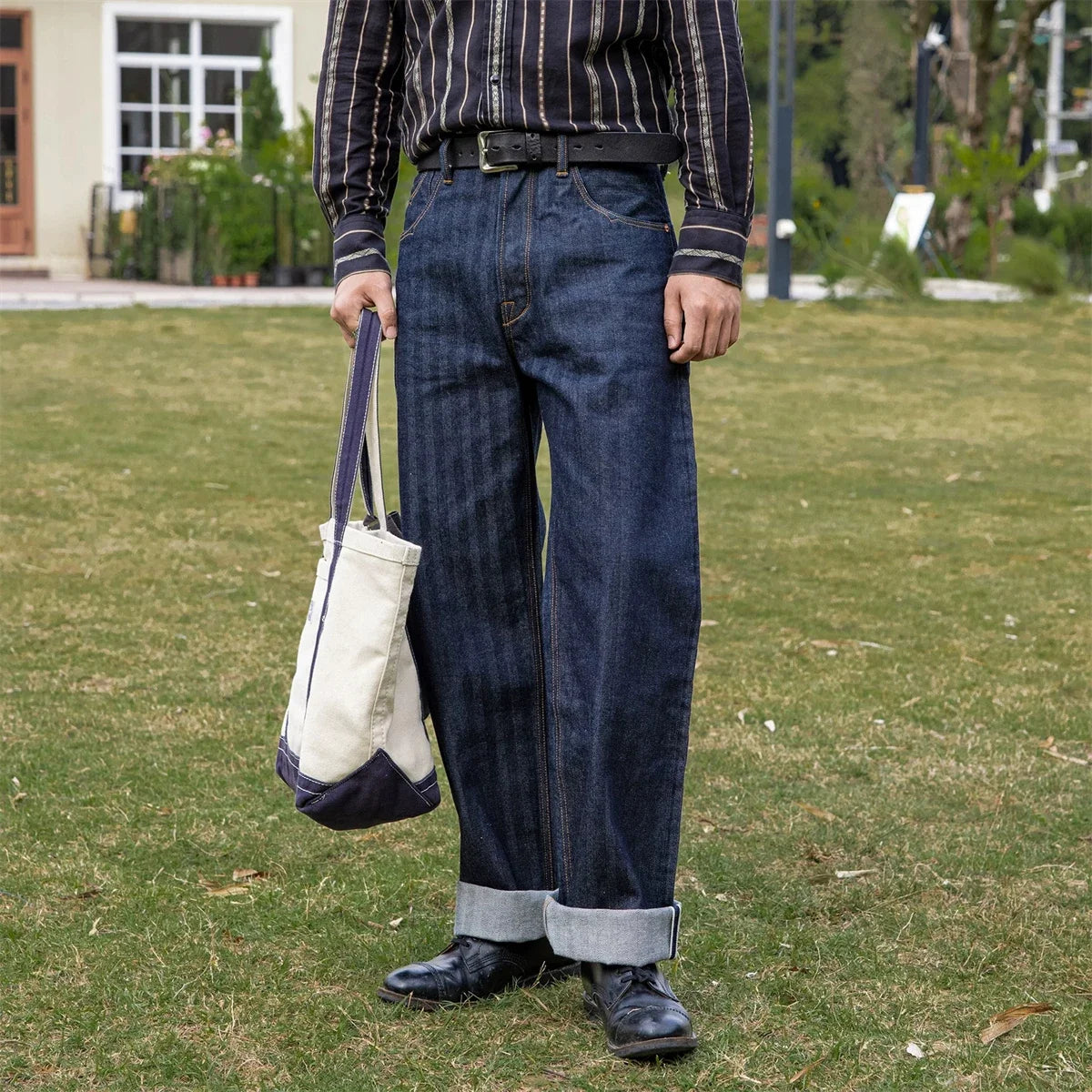 HBT Relaxed Cinch Back Jeans