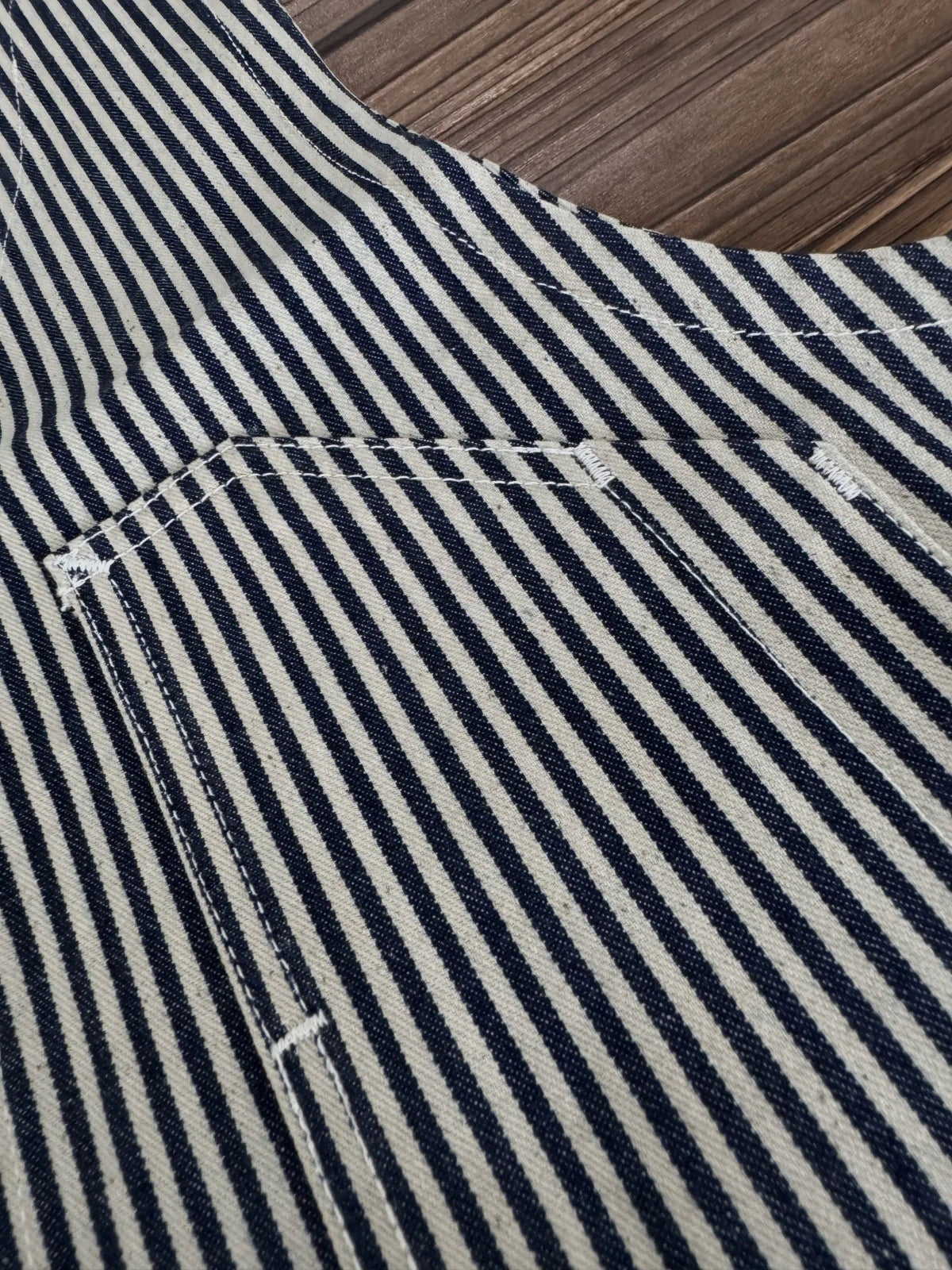 Express Stripe Chore Vest