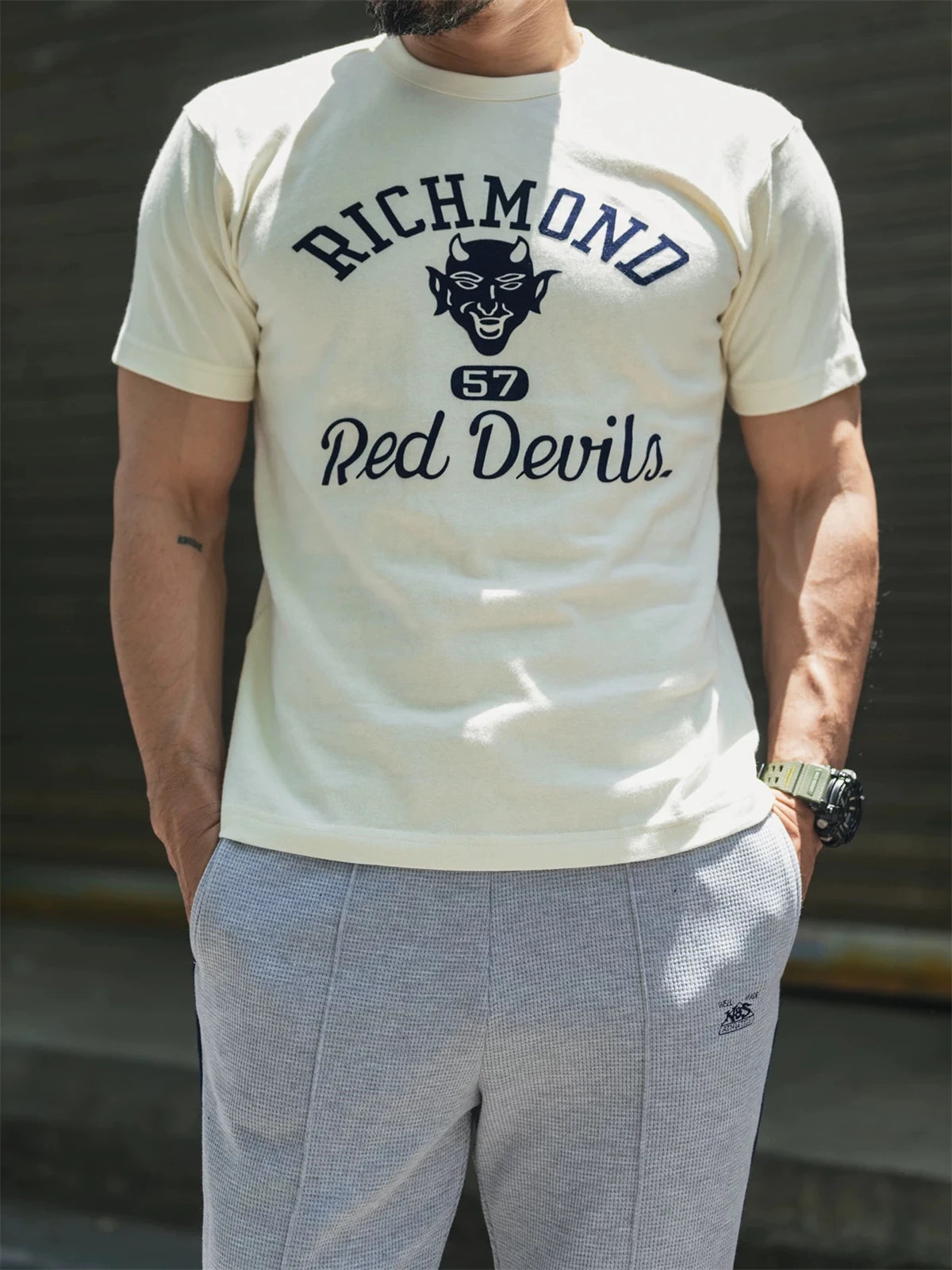 Military Flock Print Tee