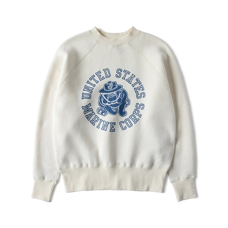 USMC Bulldog Fleece Sweatshirt