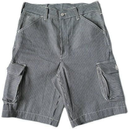 Hickory Striped Cargo Shorts