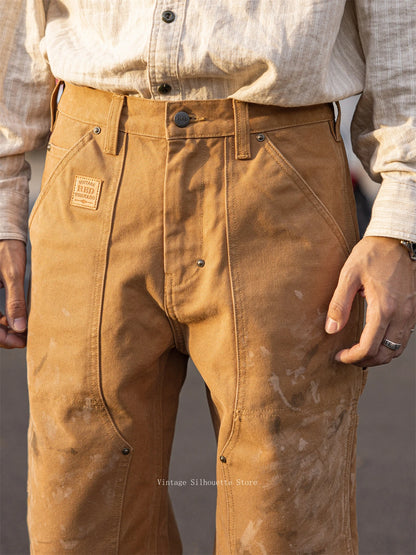 Paint Splatter Carpenter Pants