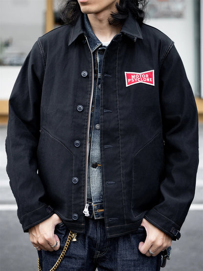 Black Deck Worker Jacket