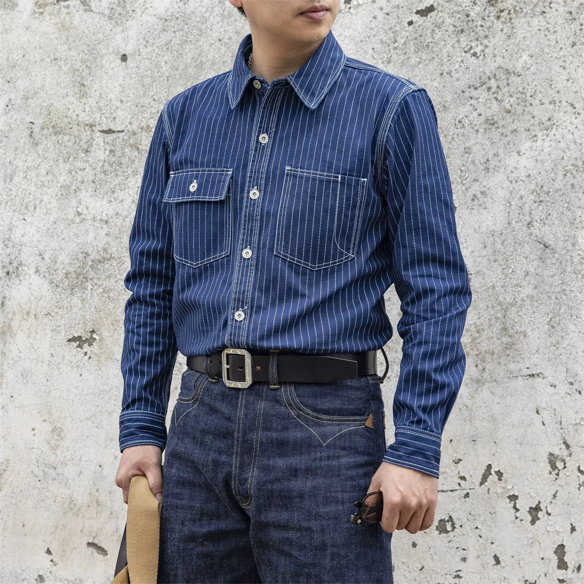 Wabash Stripe Work Shirt