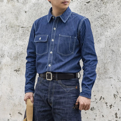 Wabash Stripe Work Shirt