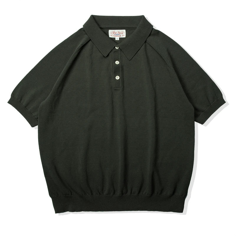 Cotton Short Sleeve Polo Shirt