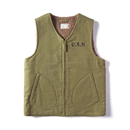 N-1 Wool Lined Deck Vest