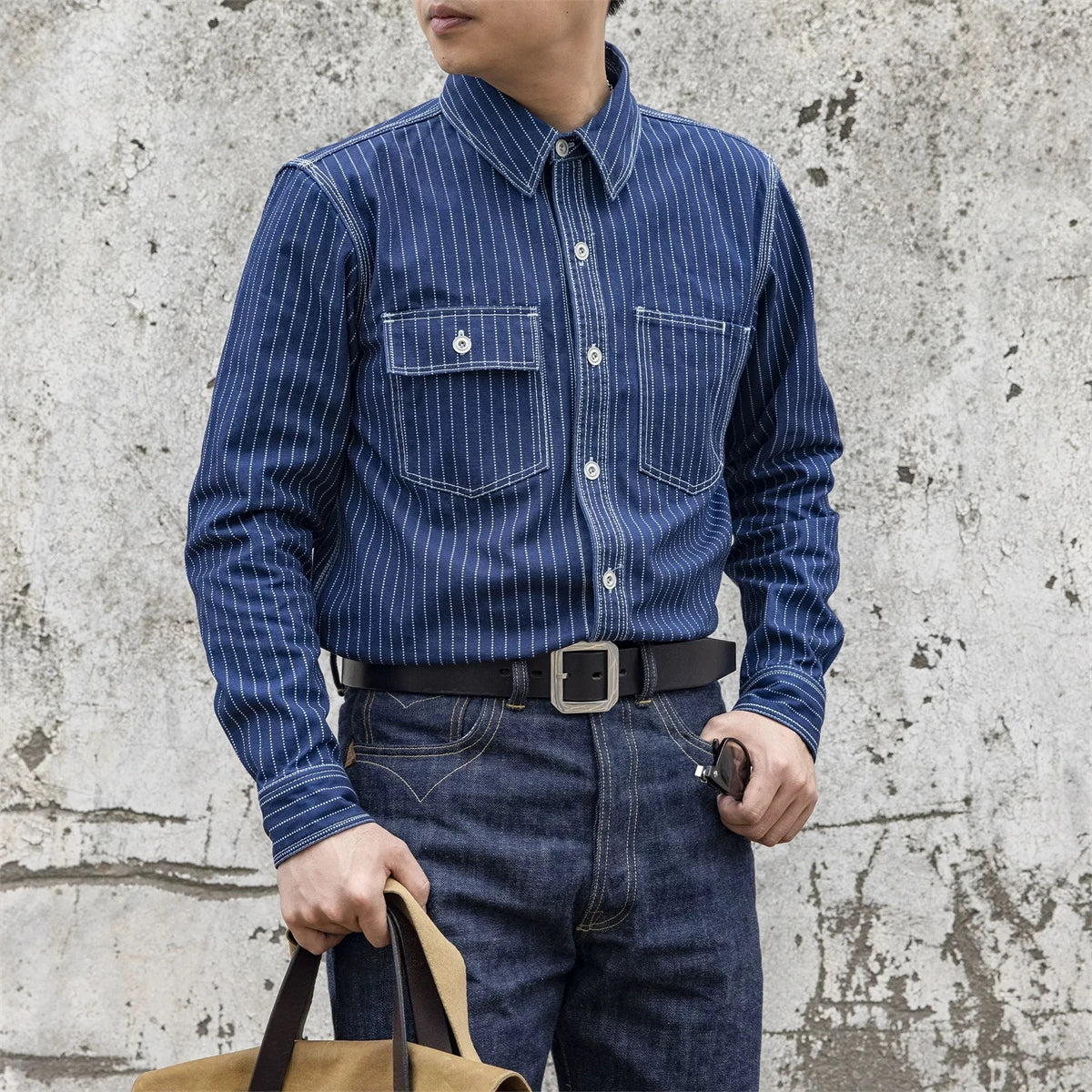 Wabash Stripe Work Shirt
