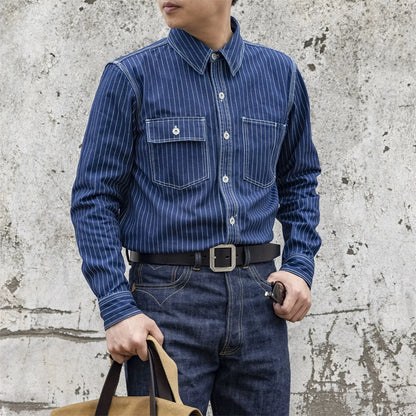 Wabash Stripe Work Shirt