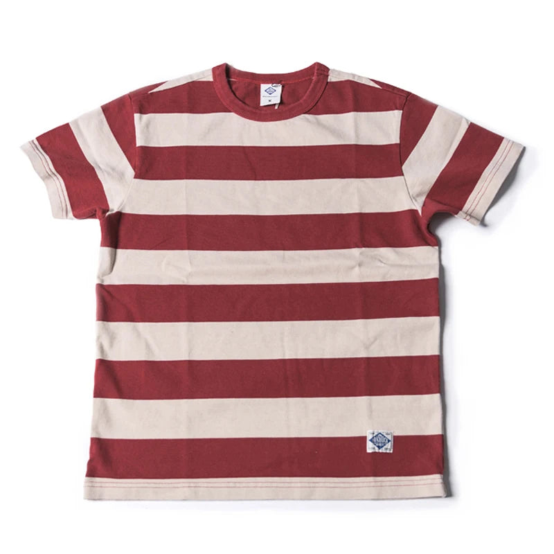 Heavyweight Stripe Border Tee