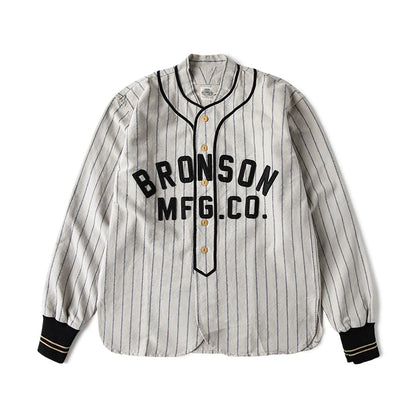 Stripe Baseball Jersey Shirt