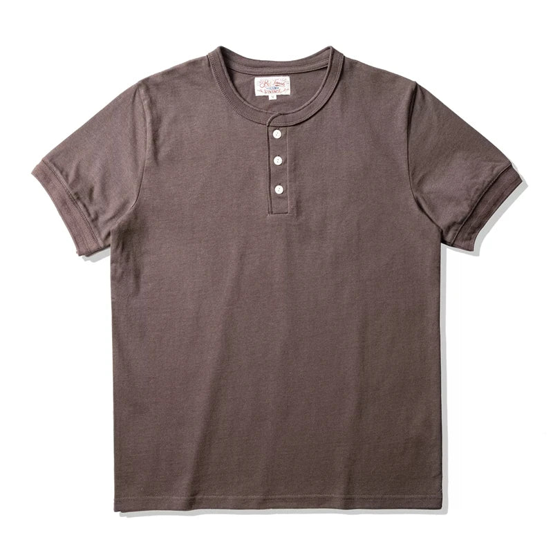 Heavyweight Short Sleeve Henley