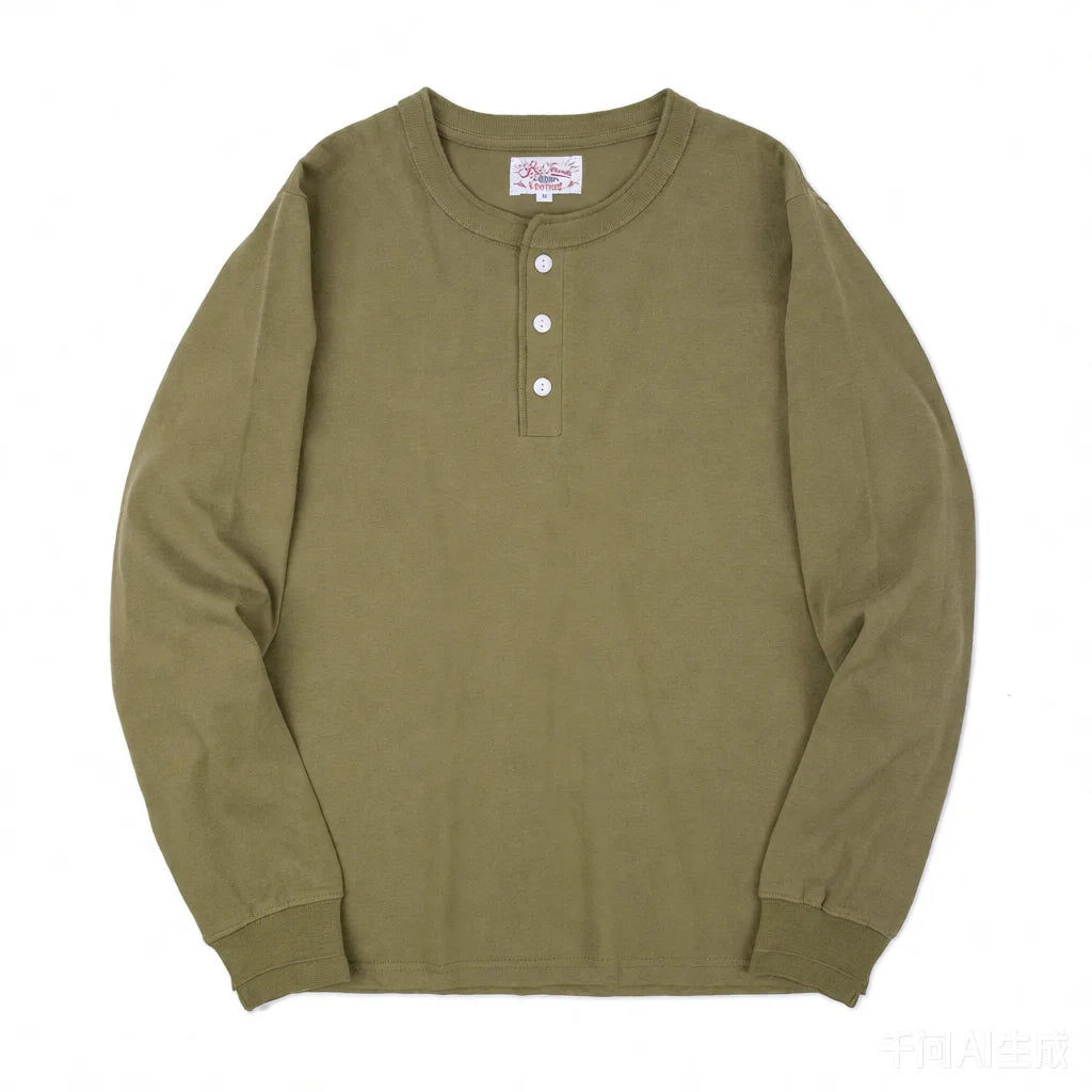 Classic Long Sleeve Henley