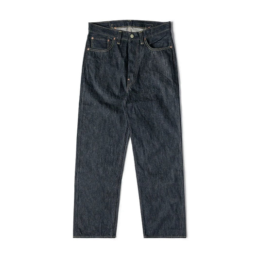 Buckle Back Wide Selvedge Jeans