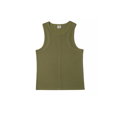Ribbed Cotton Tank Top