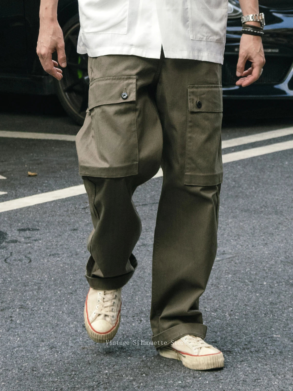 Herringbone P-44 Cargo Pants