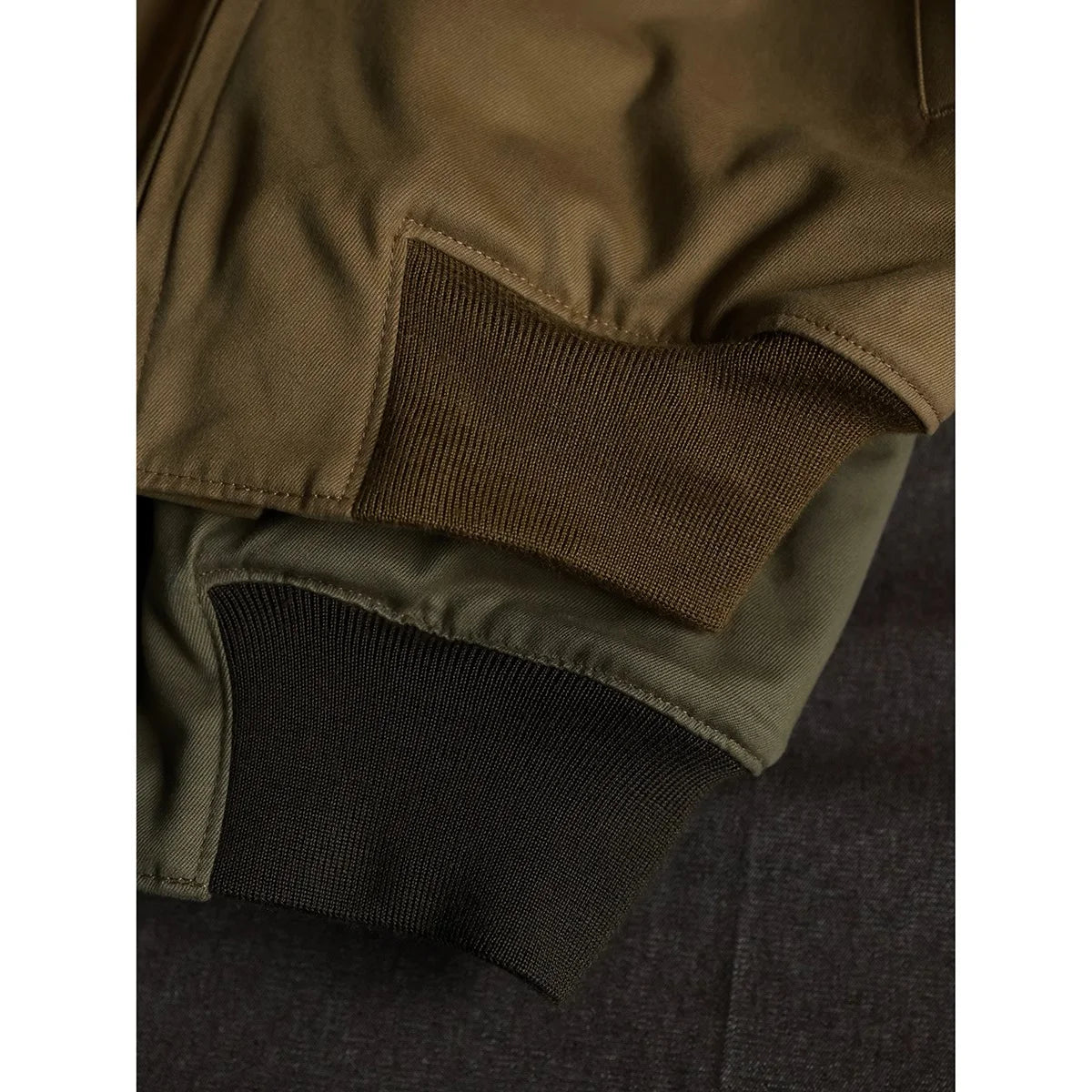 Plain Wool Lined Tanker Jacket