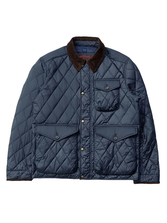 Quilted Corduroy Collar Jacket