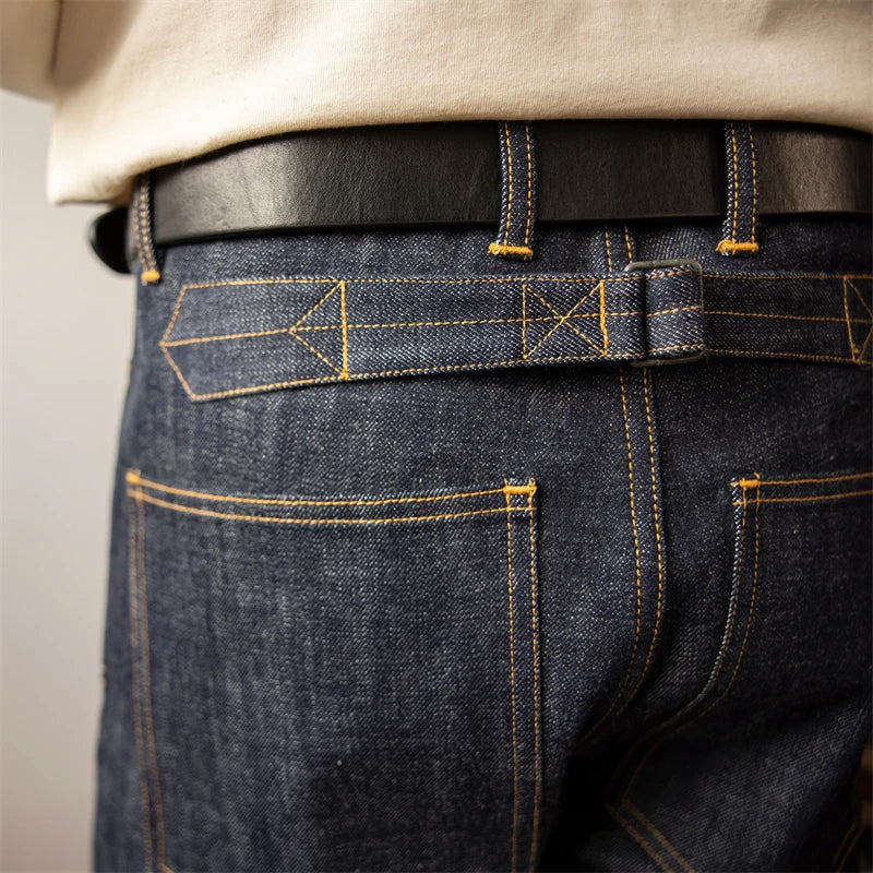 High Waist Railroad Jeans