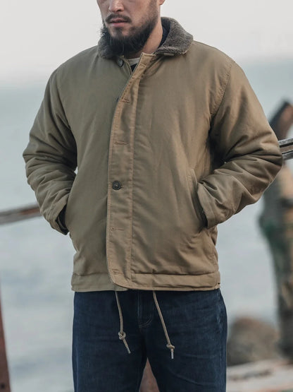 Wool Lined Deck Jacket