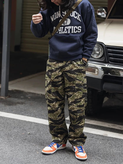 Tiger Stripe Cargo Pants