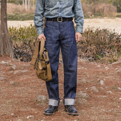 Neppy Denim Selvedge Overalls