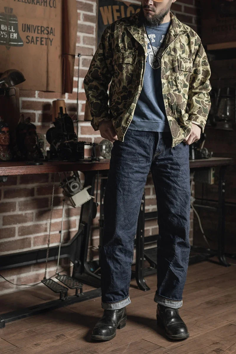 Duck Hunter Camo HBT Jacket