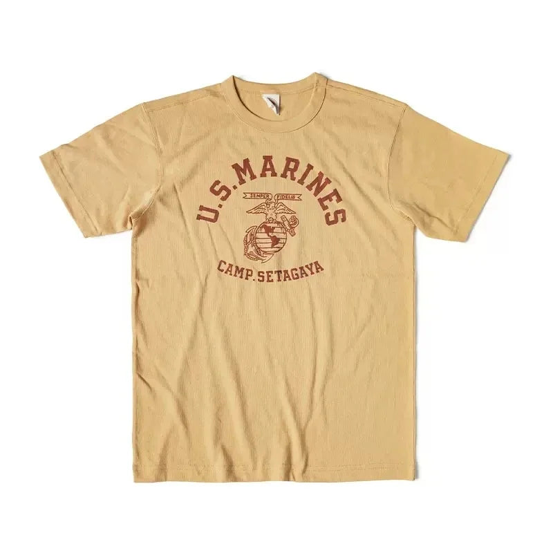 Retro Print Cotton Tee