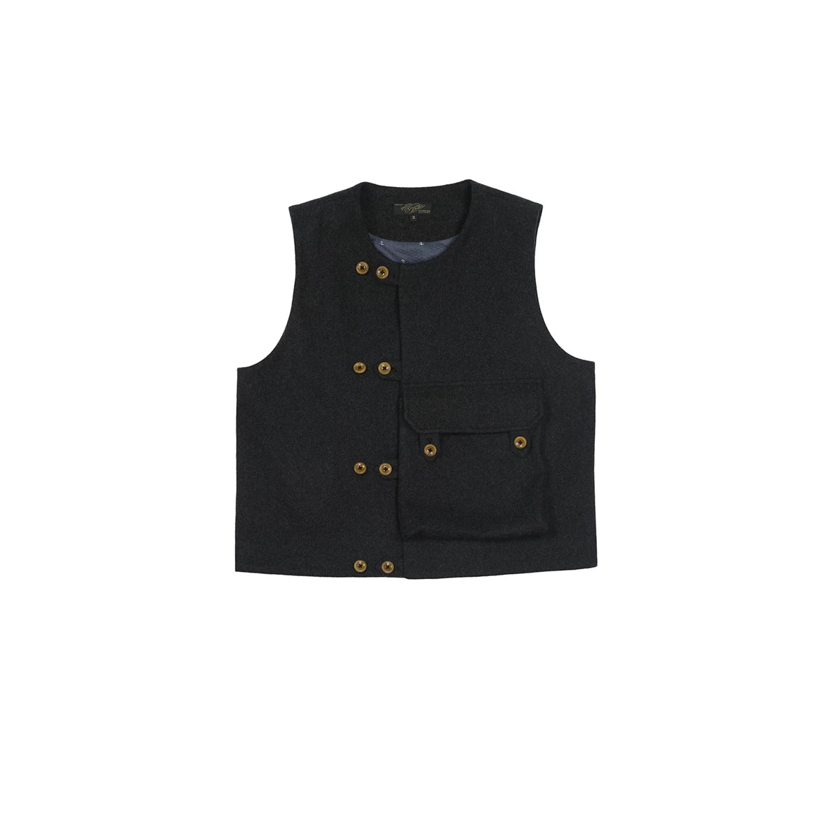 Anchor Print Deck Vest